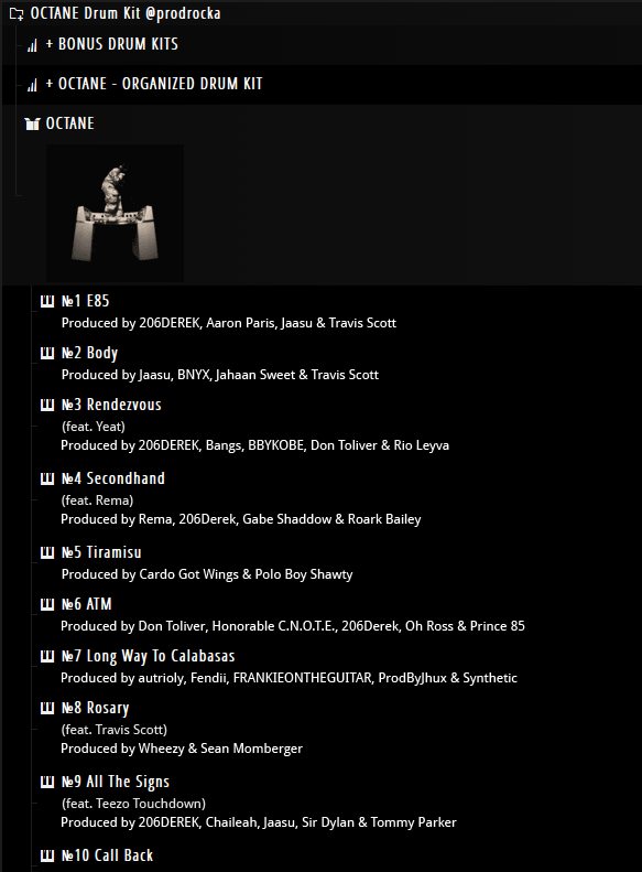 π§ͺ OCTANE Drum Kit