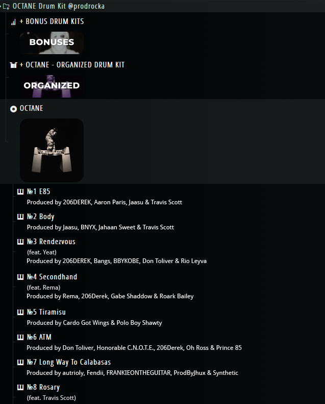 🧪 OCTANE Drum Kit