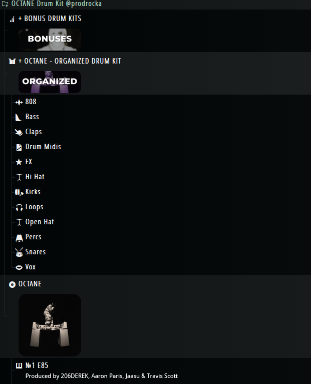 🧪 OCTANE Drum Kit